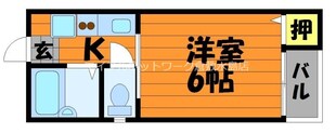 さんさん館Ｃの物件間取画像